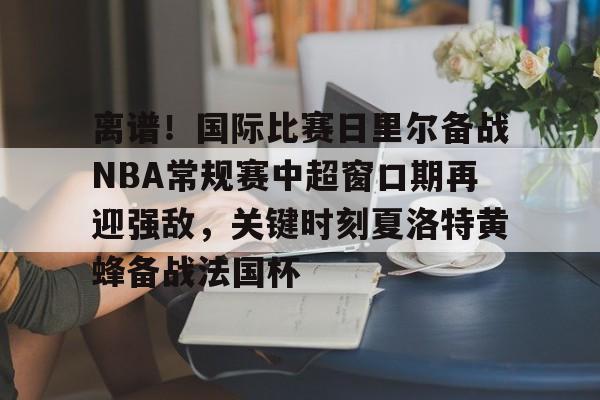 安博体育官网-包含离谱！国际比赛日里尔备战NBA常规赛中超窗口期再迎强敌，关键时刻夏洛特黄蜂备战法国杯的词条